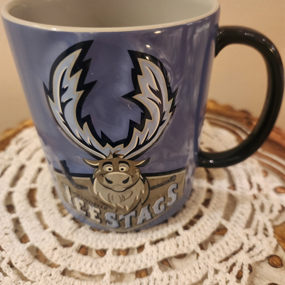 Disney Purple & Black Sven Antler Ceramic Coffee Mug